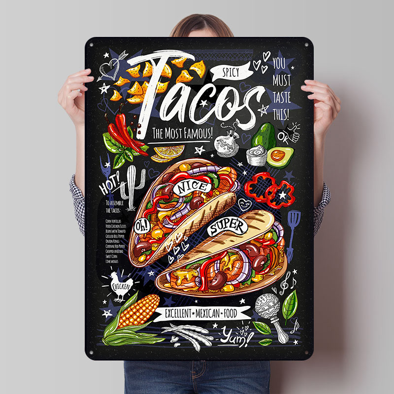 Retro Gaming Cafe - Insegna in Metallo Vintage Personalizzata per