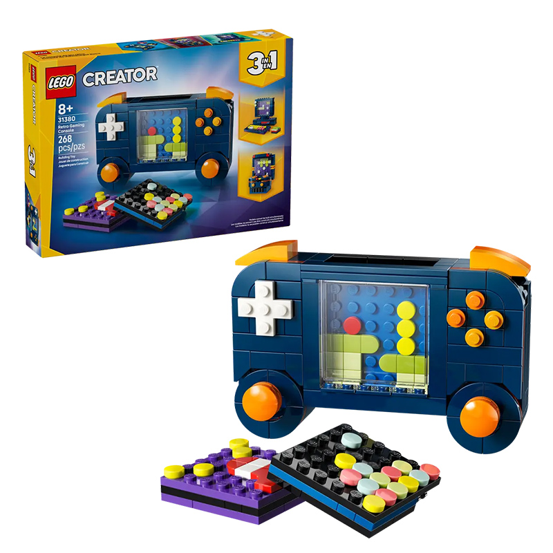 Retro Gaming Gifts - LEGO Creator 3in1 Blocchi da Costruzione
