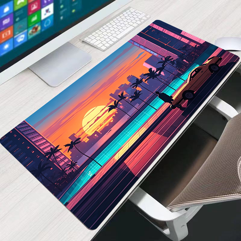 Retro Gaming Design - Tappetino per Mouse Colorato con Stampa