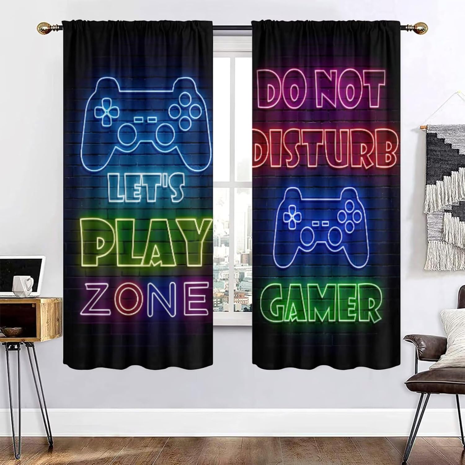 Retro Gaming Cafe - Tende da Gaming per Gamer, Pannello