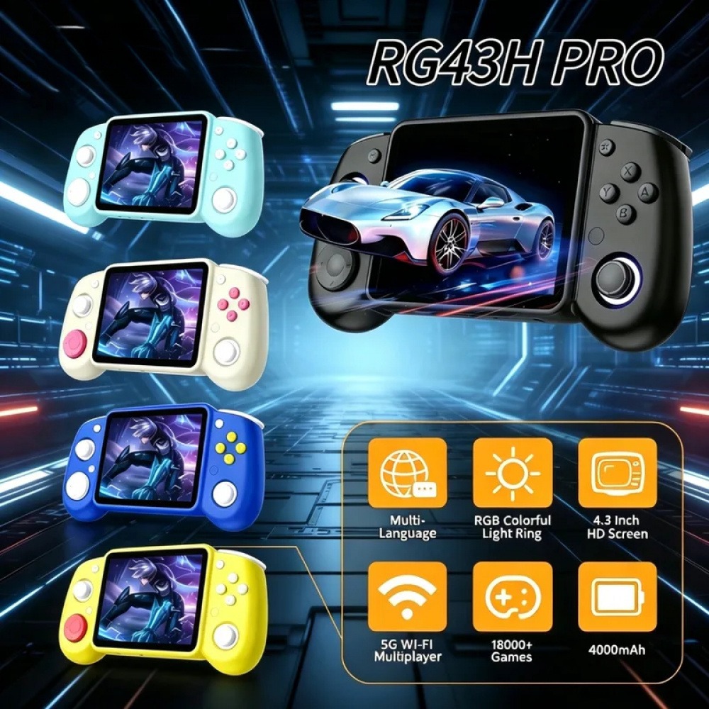 Retro Gaming Box - RG43H Pro Console di Gioco Portatile