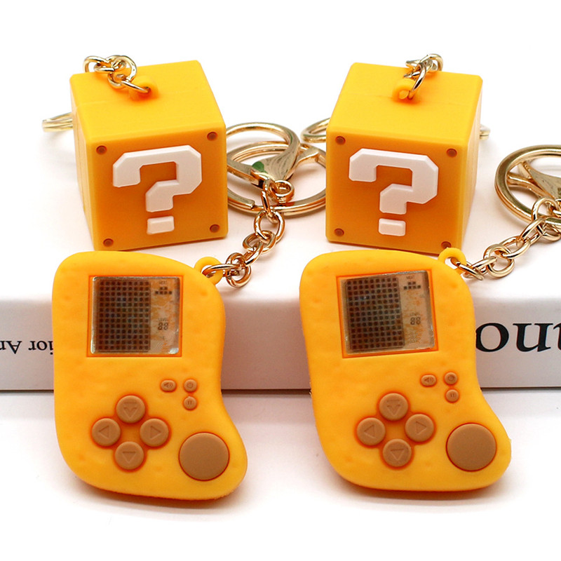 Retro Gaming Keychain - Portachiavi Creativo a Forma di Scatola