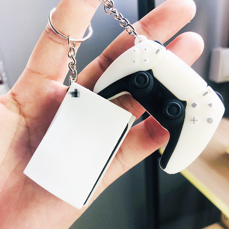 Retro Gaming Keychain - Elegante adesivo analogico per Ps5 con