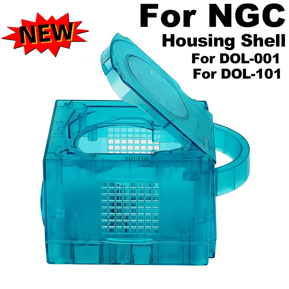 Retro Gaming Unit - Custodia di ricambio blu ghiaccio per