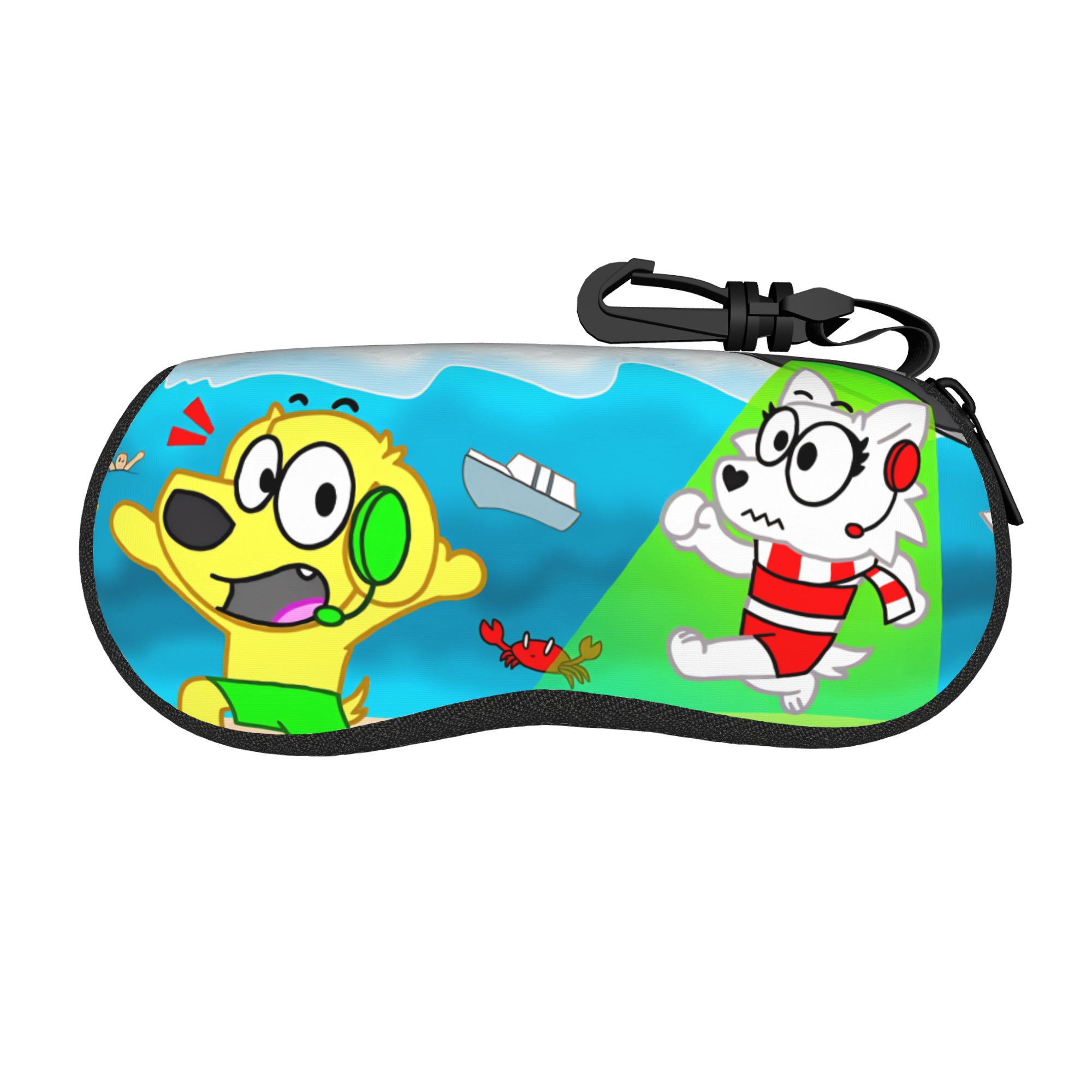 Retro Gaming Keychain - Custodia per occhiali da gaming Tylers