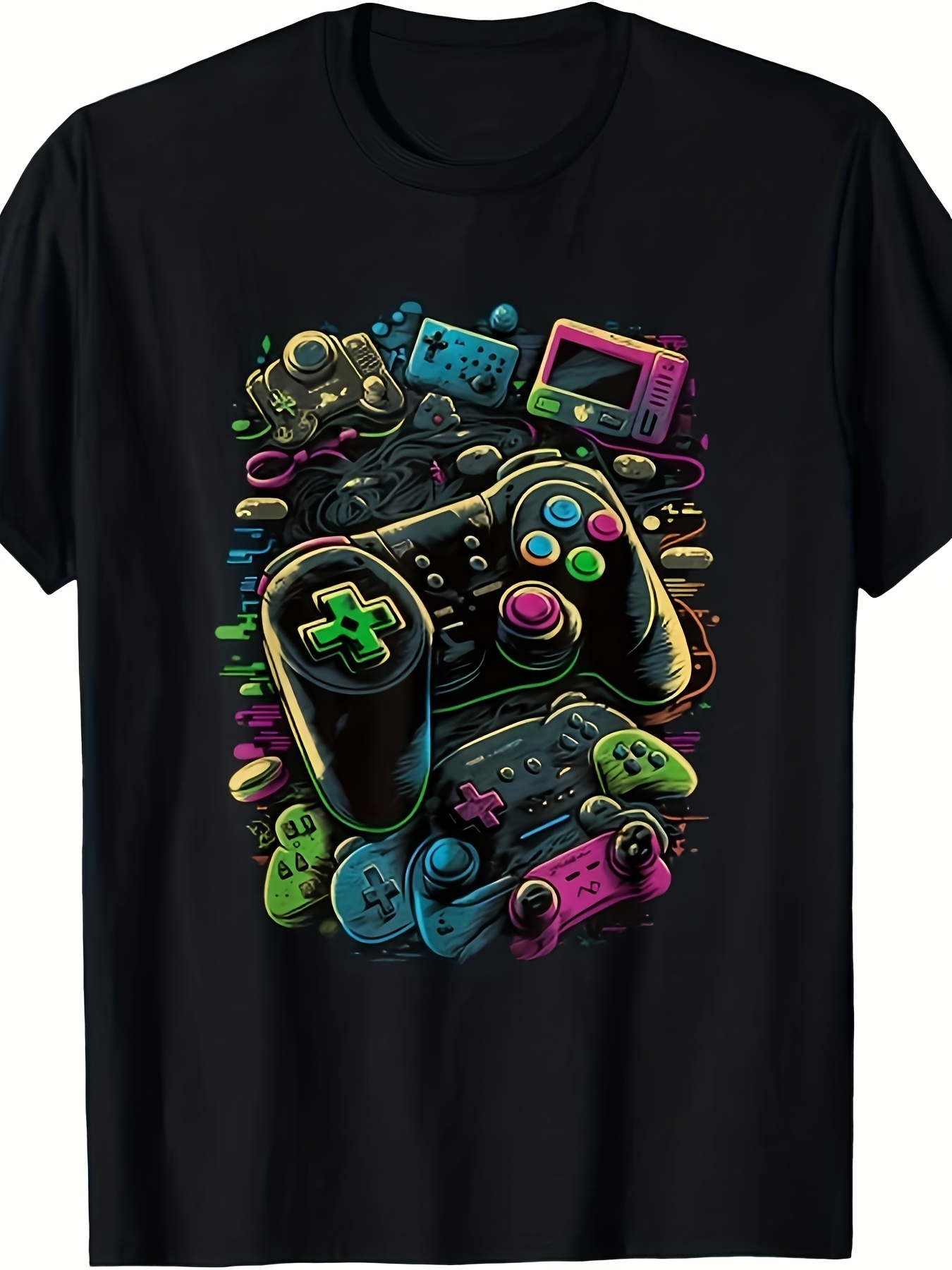 Retro Gaming Design - T-shirt Unisex da Uomo con Grafica