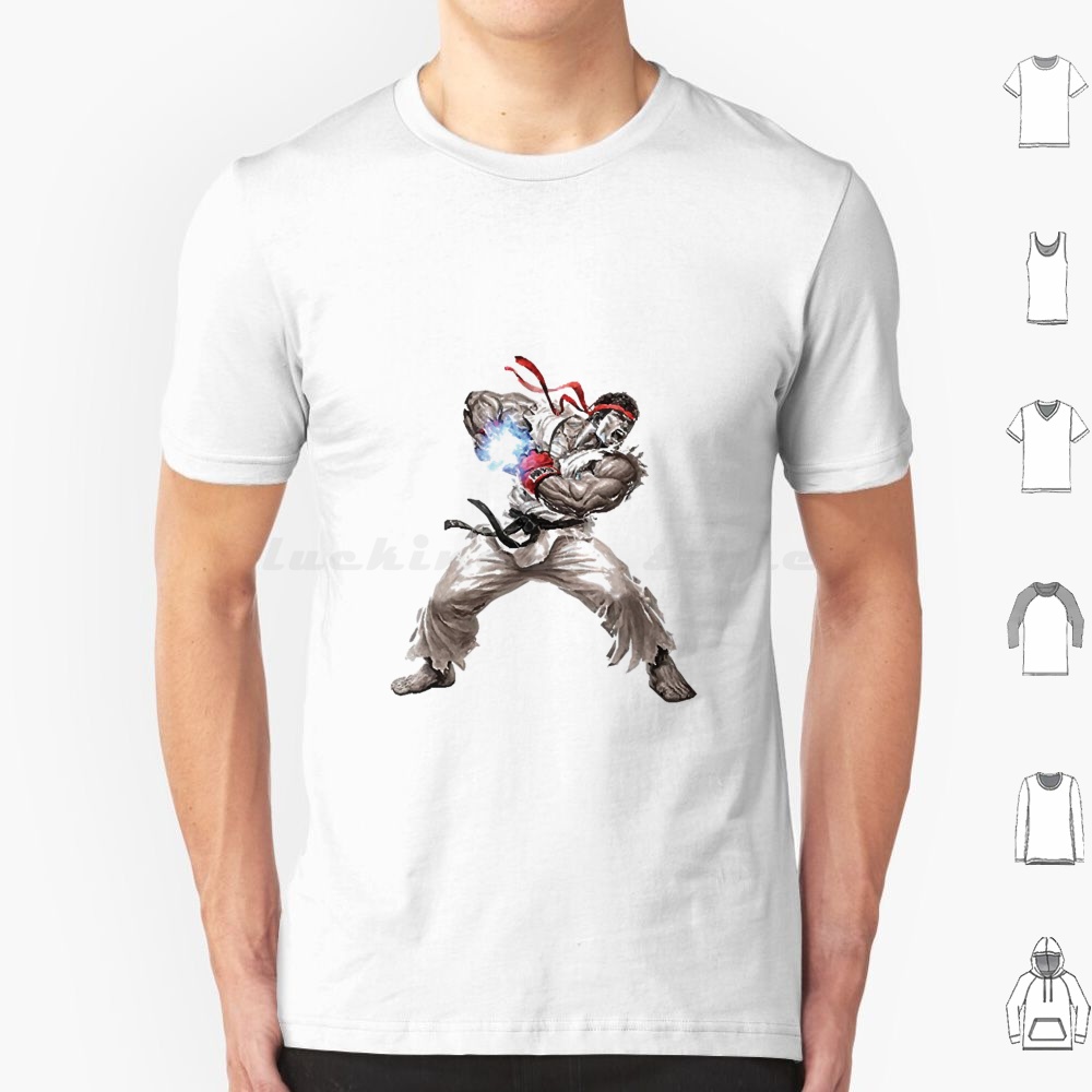 Retro Gaming Kent - Ryu T Shirt Cotone Uomo Donna