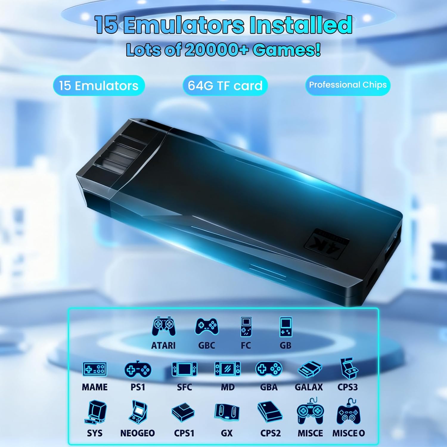 Console di Gioco M8 con 20000+ - Retro Gaming With Projector recensione e prezzo