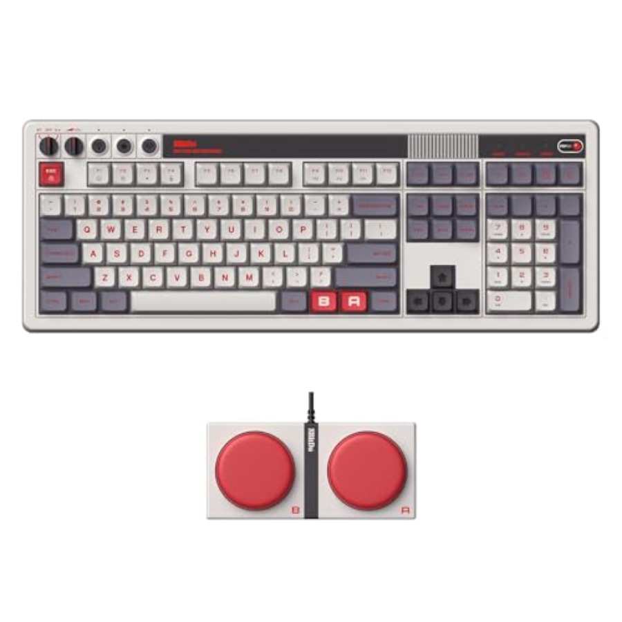 Tastiera meccanica Retro 108 p - Retro Gaming Uk recensione e prezzo