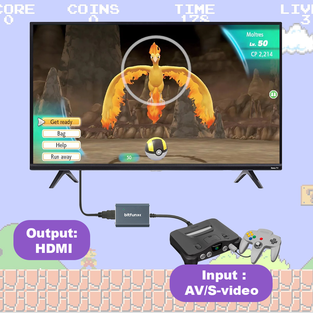 Bitfunx 720P Adattatore Svideo - Retro Gaming Design recensione e prezzo