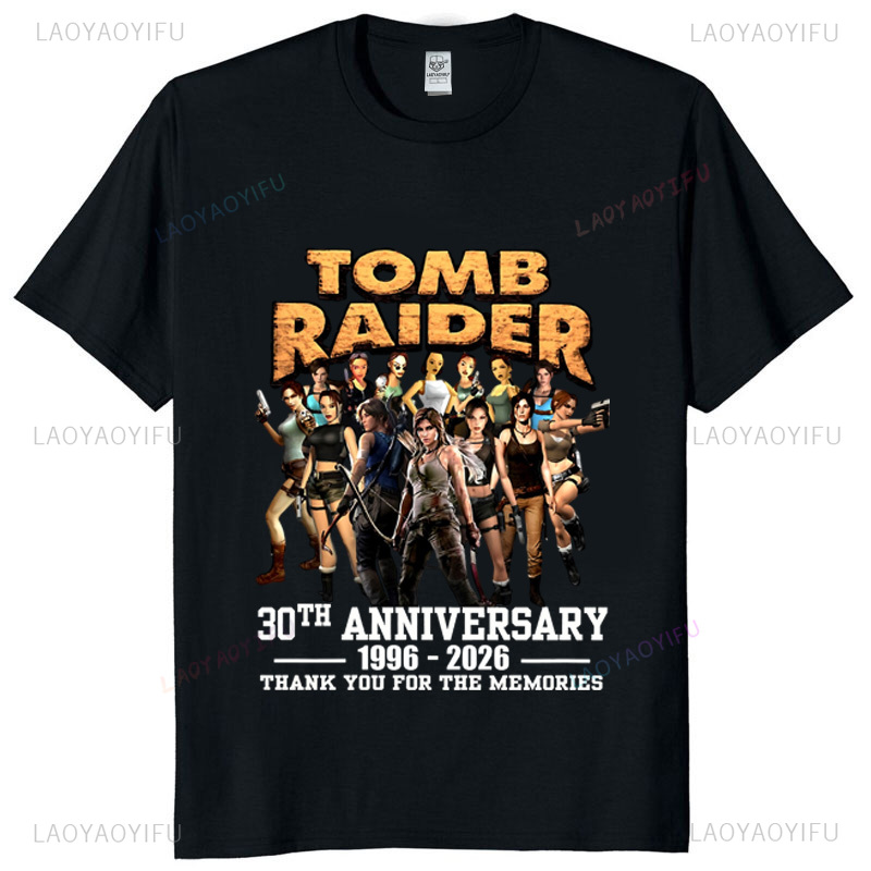 Tomb Raider 30th Anniversary T - Retro Gaming Gifts recensione e prezzo