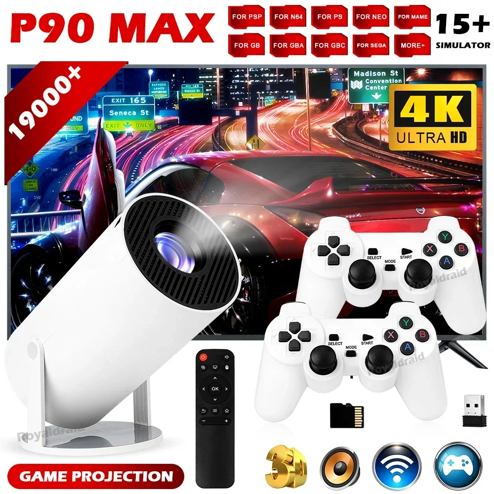 P90 Max Proiettore Portatile S - Retro Gaming With Projector recensione e prezzo