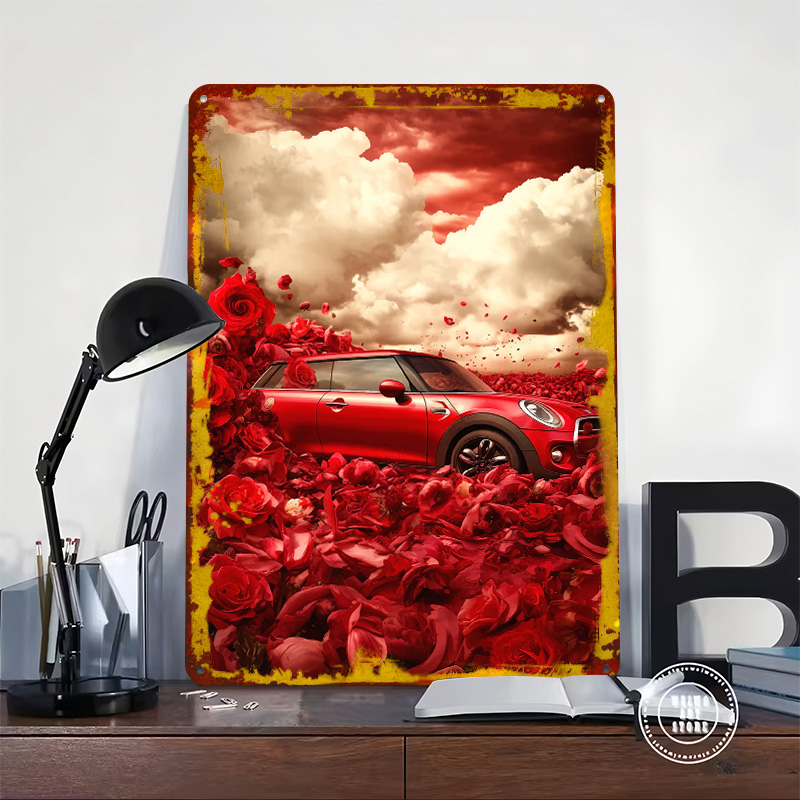 Poster Stampato con Auto Rossa - Retro Gaming Uk recensione e prezzo