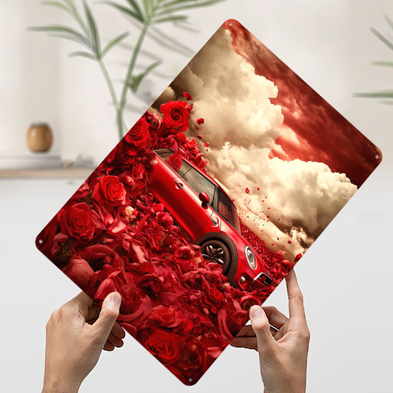 Poster Stampato con Auto Rossa - Retro Gaming Uk recensione e prezzo