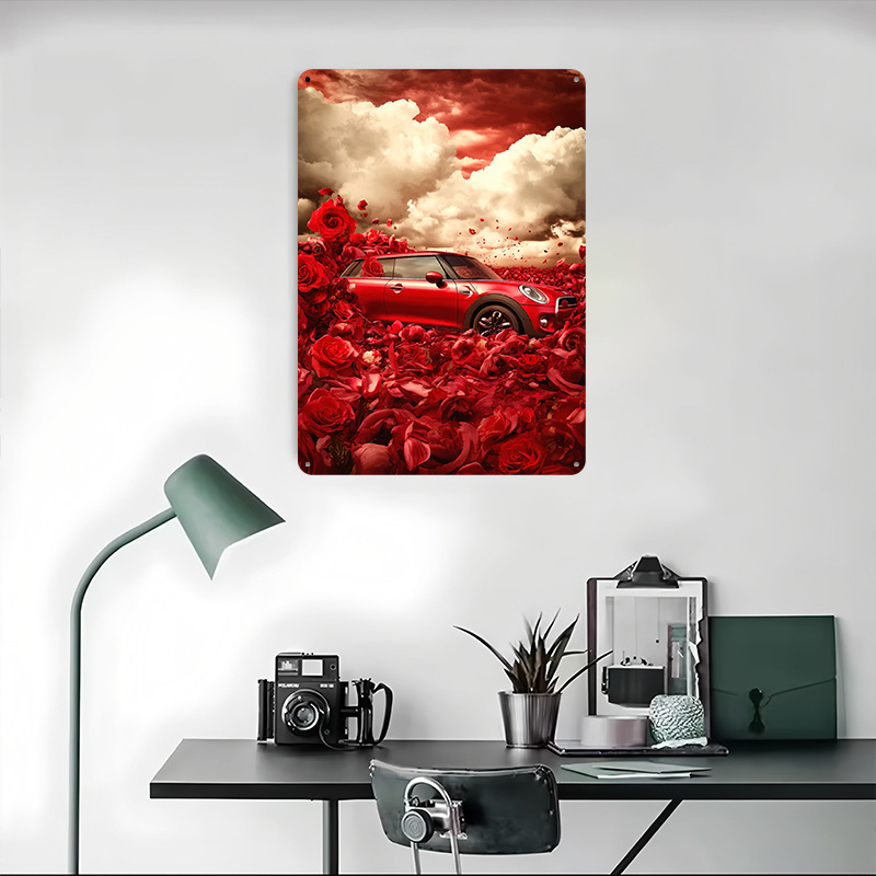Poster Stampato con Auto Rossa - Retro Gaming Uk recensione e prezzo