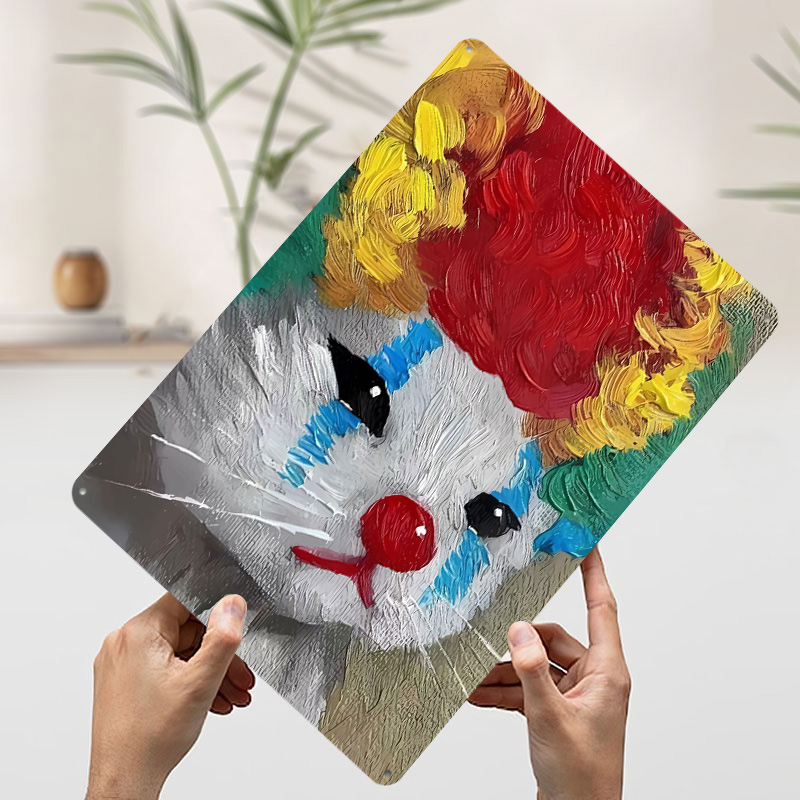 Triste Clown Cat Painting Post - Retro Gaming Gadgets recensione e prezzo