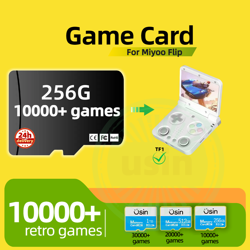 Scheda di gioco per Miyoo Flip - Retro Gaming Kit recensione e prezzo