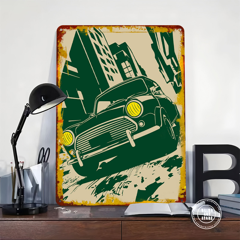 Poster Auto Retrò Cooper del R - Retro Gaming Uk recensione e prezzo
