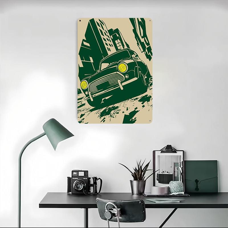 Poster Auto Retrò Cooper del R - Retro Gaming Uk recensione e prezzo