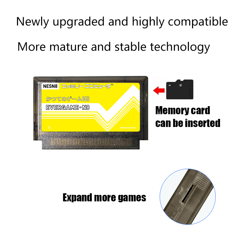 REMANK EVERGAME N8 NES Cartucc - Retro Gaming Unit recensione e prezzo