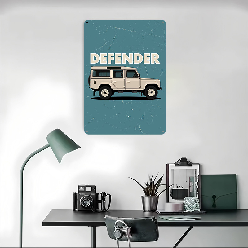 Poster in Metallo Lungo UK Car - Retro Gaming Uk recensione e prezzo