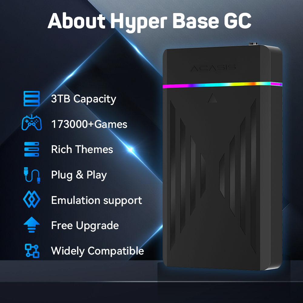 HDD da gioco portatile da 3 TB - Retro Gaming Devices recensione e prezzo